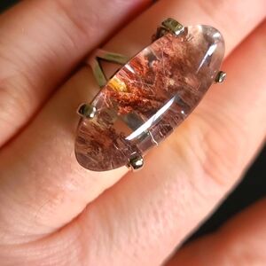 Artisan Lodolite Sterling Ring